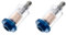 OSALADI 2pcs Tail Grid Air Dryer Compressor Accessory Inline Water Separator Inline Air Filter Inline Compressor Line Small Strainer Plastic Air Filter Accessories Paint