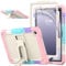 SEYMAC stock Case for Samsung Galaxy Tab A9 Plus/ A9+ 11 Inch Case with Screen Protector & Foldable Stand, Drop-Proof & Shockproof Cover for Samsung Tablet SM-X210/X216/X218, Pink