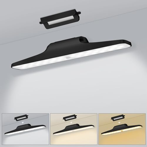Unterbauleuchte Küche LED, Schrankbeleuchtung mit Bewegungsmelder, Schranklicht, Dimmbar LED Lichtleiste, USB Batteriebetriebenes Küchenlicht, für Spiegel Schreibtische Küchen Schränke und Wand