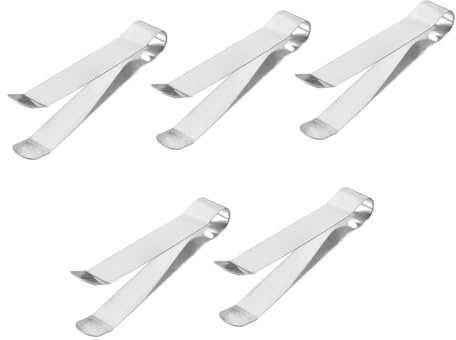 RORPOIR Kerzen Ausmacher Zange 25 STK Feuerlöscher Teelichter Kerzenlöschwerkzeuge Kerzen-feuerlöschklemme Kerzenlöscher Trimmer Dochtlöschclip Löschclip Für Kerze Dochtschneider Aus Stahl Rostfreier