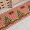 PETTI Artigiani Italiani - Tappeto Cucina Natalizio, Passatoia Cucina Natalizio, Tappeto Natalizio Cucina Antiscivolo e Lavabile, Tappeto per Natale 52x280 cm Schiaccianoci Rosso, Made in italy