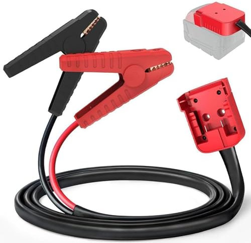 TKSE Auto Jump Starter Adapter, 1.8M Autobatterie Zünder Emergency Power Kits, 8AWG Kabel Umwandeln zu Jumper Starter Automotive Booster Kit für Milwaukee M18