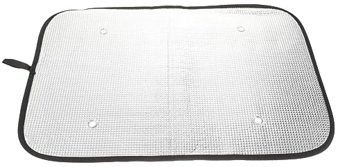 MAGICLULU Lot de 2 Stores Isolants pour Fenêtres de Camping-Car 40x60 Cm à Ventouses, Pare-Soleil Occultant en Aluminium Réfléchissant, Protection Thermique pour Caravane et Remorque