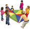 Eduplay 170019 Schwungtuch, 300 cm