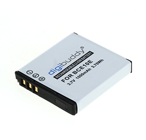 OTB Akku für Panasonic DMW-BCE10E/CGA-S008 / Ricoh DB-70 Li-Ion, 1000 mAh Schwarz