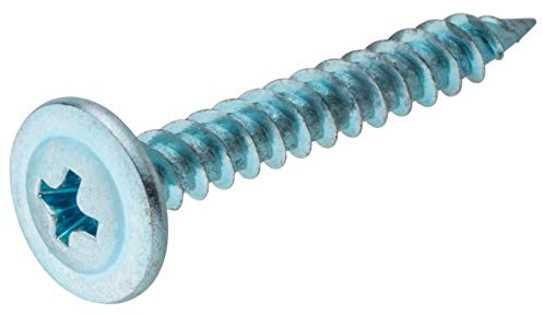 Die Hillman Gruppe 82209 Garderobe 8 x 1–1/4-Zoll Modified Truss Lath selbst Piercing Screw, 100 Stück