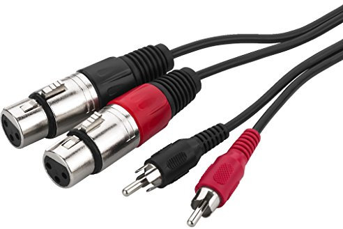 MONACOR MCA-127J Audio-Verbindungskabel