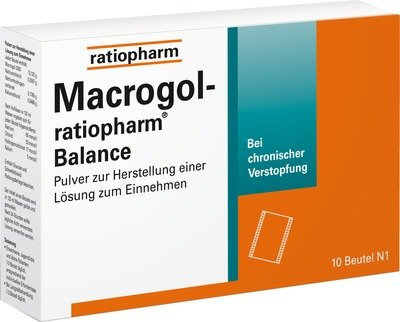 MACROGOL ratiopharm Balance Plv.z.H.e.Lsg.z.Ein. 10 St