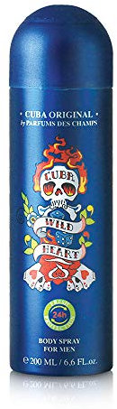 Cuba Original Cuba Wild Heart Deo Spray 200ml für Herren
