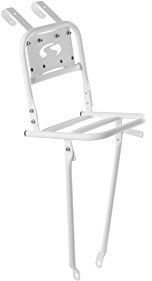 Steco Confort Porte-Bagages Avant Adulte Unisexe, Blanc, 20 x 20 x 20 cm