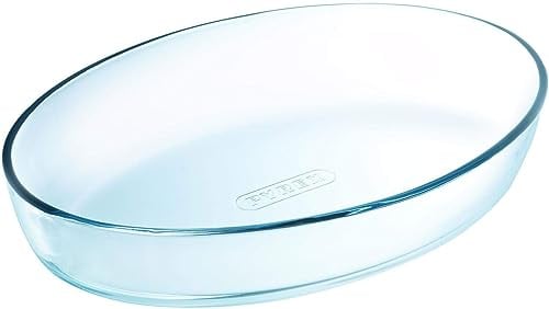 Pyrex 1041030 Essentials Plat à four ovale en verre - 39x27x6 cm