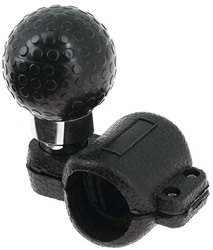 SUMEX 2707747 Steering Aid Golf Ball Type Universal - Black