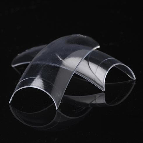 Clear Nail Tips Refill Pack of 50 (Size 1) for Artificial Nail Extensions, Manicure & Pedicure