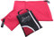 Iseaa 2er Set Mikrofaser Handtücher extrem saugfähig antibakteriell leicht Sporthandtuch Badetuch Saunatuch Strandtuch Yoga Tuch Microfaser Handtuch 200x100cm + 30x50cm Pink