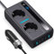 NODELINK Cargador para Coche 6 en 1 12V a 220V 300W - Inversor Multifunción con 2 Enchufes AC, 2 USB‑A y 2 USB‑C PD