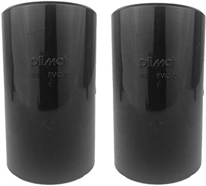 well2wellness® 200083-2 Lot de 2 manchons longs en PVC 50 mm