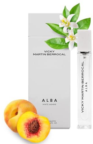 VICKY MARTÍN BERROCAL SET Eau de Toilette ALBA 100ml + EDT 20ml | Perfume de Mujer con Notas de Melocotón, Casis y Jazmín | Fragancia Duradera, Floral y Afrutada