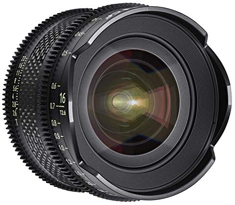 Samyang Xeen CF 16 T2.6 Sony E - Lente, Negro
