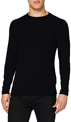 Blend 20711160 Sweater, Black, XXL Homme