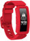 TopPerfekt Armband kompatibel mit Fitbit Ace 2 für Kinder 6, weiches Silikon wasserdicht Armband Zubehör Strap Jungen Mädchen Armbänder Kompatibel für Fitbit Ace 2 (rot)