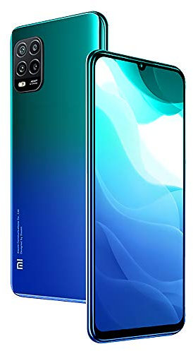 Xiaomi Mi 10 Lite Smartphone,6GB RAM 128GB ROM Teléfono,6.57 AMOLED Pantalla Luz Azul Baja Qualcomm Snapdragon 765G 5G Procesador Versión Global (Azul)