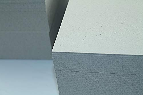 10 Stück Buchbinderpappe Graukarton Format DIN A3 (297 x 420 mm) 3,0mm starke Graupappe Sonderformate des Kartons ist auf Anfrage möglich
