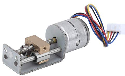 Schrittmotor mit Mini-Linear-Leitspindelmutter-Schieber, 20 mm bewegliche Schubmotoren Gleitführungsschiene CNC-Schraube für CNC-Fräser Engrvaving Fräsmaschine