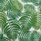 Kt KILOtela - Tessuto per metro tela stampata, decorazione, cuscini, tappezzeria, larghezza 280 cm, lunghezza a scelta di 50 in 50 cm, foglie felci, tropicale, verde
