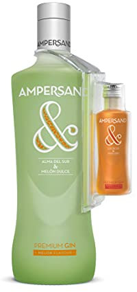 Ampersand Gin Melón con Miniatura aleatoria Ampersand de Regalo - 70cl