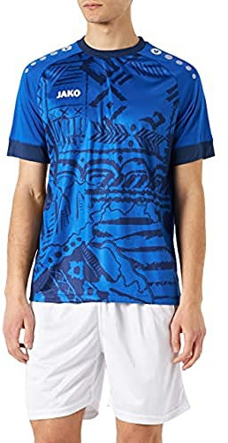 JAKO Herren Trikot Tropicana (Kurzarm), Sportroyal/Navy, M