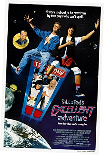 posters Bill and Teds Excellent Adventure Movie 40 x 61 cm, 40 x 61 cm