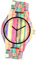 MicLee Herren Damen Einfach Holzuhr Cooler Gulu-Kopf Farbenfrohes Naturholz Zifferblatt Holz Analog Quarzwerk Armbanduhr Für Frauen Männer Geschenke