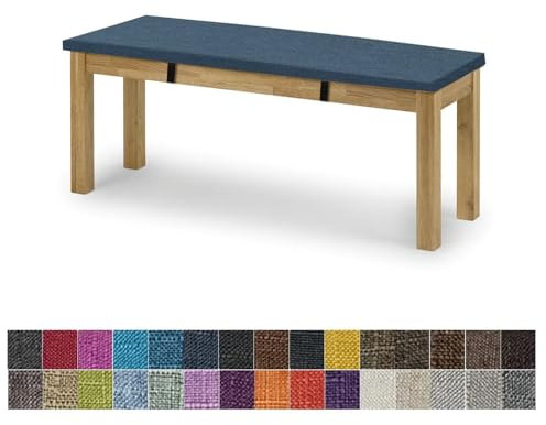 yaoumeo Bankauflage Sitzkissen,Bankkissen,170x50x5cm Gartenbank Auflage,Waschbar-Abnehmbarem,Mehrere Farbgrößen Verfügbar(Dunkel Blau)