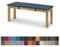 yaoumeo Bankauflage Sitzkissen,Bankkissen,170x50x5cm Gartenbank Auflage,Waschbar-Abnehmbarem,Mehrere Farbgrößen Verfügbar(Dunkel Blau)