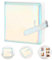 360 Pocket Photo Album für Fujifilm Instax Mini 12 11 9 8+ 8 90 40 EVO LiPlay Sofortbildkamera, Polaroid Snap/PIC-300/Z2300/ SocialMatic Sofortbildkamera & Zip Drucker (Magisch Silber)