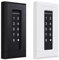 Cleverstation Wandhalterung - passend für Nuki Keypad 1 Türschloss ohne Fingerabdruck, Türöffner Halter, Türschloss Smart Halterung, Keypad Halter, Wandhaltung für Nuki Keypad 1 (Schwarz)