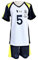 Jilijia Haikyuu T-Shirt Fukurodani Academy Volleyball Trikot Kotaro Bokuto/Akaashi Keiji Kurzarm T-Shirt + Shorts Anime Game Suitset, Fukurodani Academy No.5, M