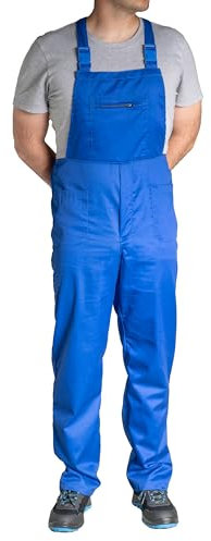 C.B.F. Balducci Group Salopette Da Lavoro Uomo Donna Multitasche (IT, Testo, XXL, Regular, Regular, Royal