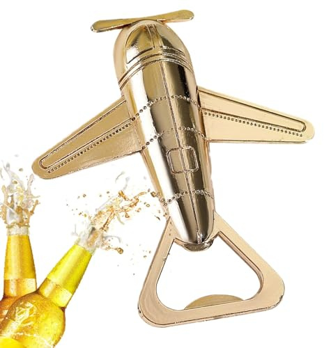 Flugzeug-Bierflaschenöffner, Flugzeug-Bierflaschenöffner – Flugzeug-Reise-Bierflaschenöffner | Flugzeugreise-Bieröffner, Metall-Flaschenöffner für das Thema
