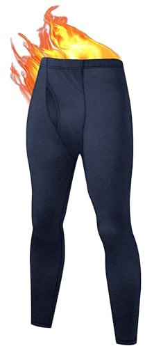 UNIQUEBELLA Thermounterwäsche Unterteile Herren, Funktionswäsche Unterhose Laufhose Lang Winter Suit Ski Thermo Unterwäsche Thermowäsche Sport Leggings