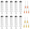 10 Stück Spritzen 20ml, Spritze Mit Stumpfer Nadel, Plastikspritze, Dosierspritze, Kolostrum Spritze, Injektionsspritze, Für Labor, Industriell, Flssigkeitsmessung, DIY Craft Nachfüllkleber