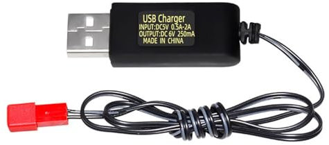 MEAKTSMI SM2P/JST/KETPlug Charge pour Télécommande Voiture 3 6 V 4 8 V 6 V 7 2 V Batterie Câble de Charge USB