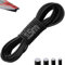 TXXATX 3 mm Corda Elastica 15 m Corda Elastica per Teloni Cordino Elastico Nero Rotonda Alta Elasticità Cordino per Barca Lavori di Cucito DIY Tende Bagagli Piscina