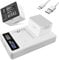 BOANV for Arlo pro batteries with Charger, 3500mAh High Capacity Li-ion Replacement Battery Compatible with Arlo Pro 2 battery (two batteries &one 2 slots charger)