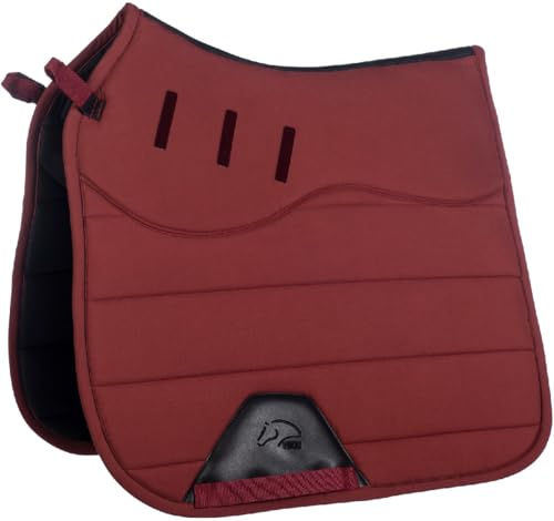 HKM Sports Saddle Cloth Bordeaux Pony Jumping