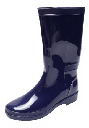 JOMIX Stivali da Pioggia Donna Gomma Impermeabili Antiscivolo Alti Scarpe da Giardino Comode Pulire e Resistenti Stivaletti Galosce per Outdoor Lavoro Pesca