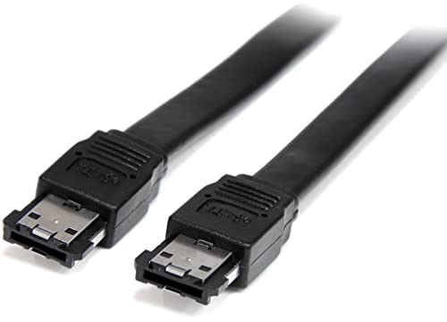 StarTech.com Cable de 91cm eSATA Blindado - Serial ATA 150 - eSATA (M) a eSATA (M) - Negro - Macho a Macho (ESATA3)