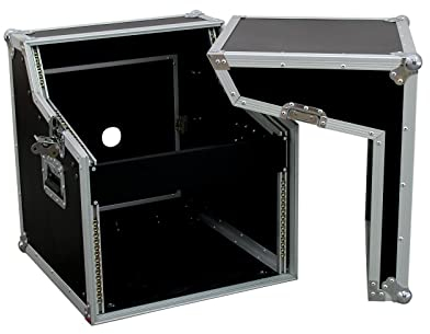ROADINGER Spezial-Mixer/CD-Player-Case 3/7/8HE | Flightcase für 483-mm-Geräte (19)