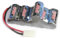 Carson CN-608097 500608097 - Akku Racing Pack Hump, 7.2 V/2700 mAh NiMh, Schwarz / Blau