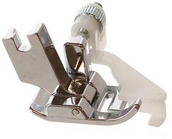 BLIND HEM FOOT SCREW ON SHORT SHANK, COMPATIBLE WITH BROTHER, JANOME, TOYOTA, NEW SINGER DOMESTIC SEWING MACHINES